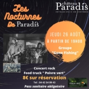 Photo concert rock château Paradis